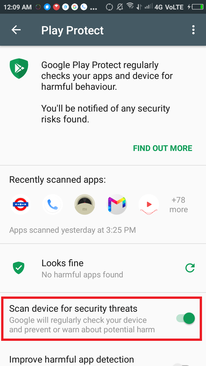 google play protect Mroute rummy